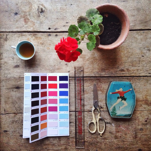 Flat lay photography ideas | 5FTINF Philippa Stanton