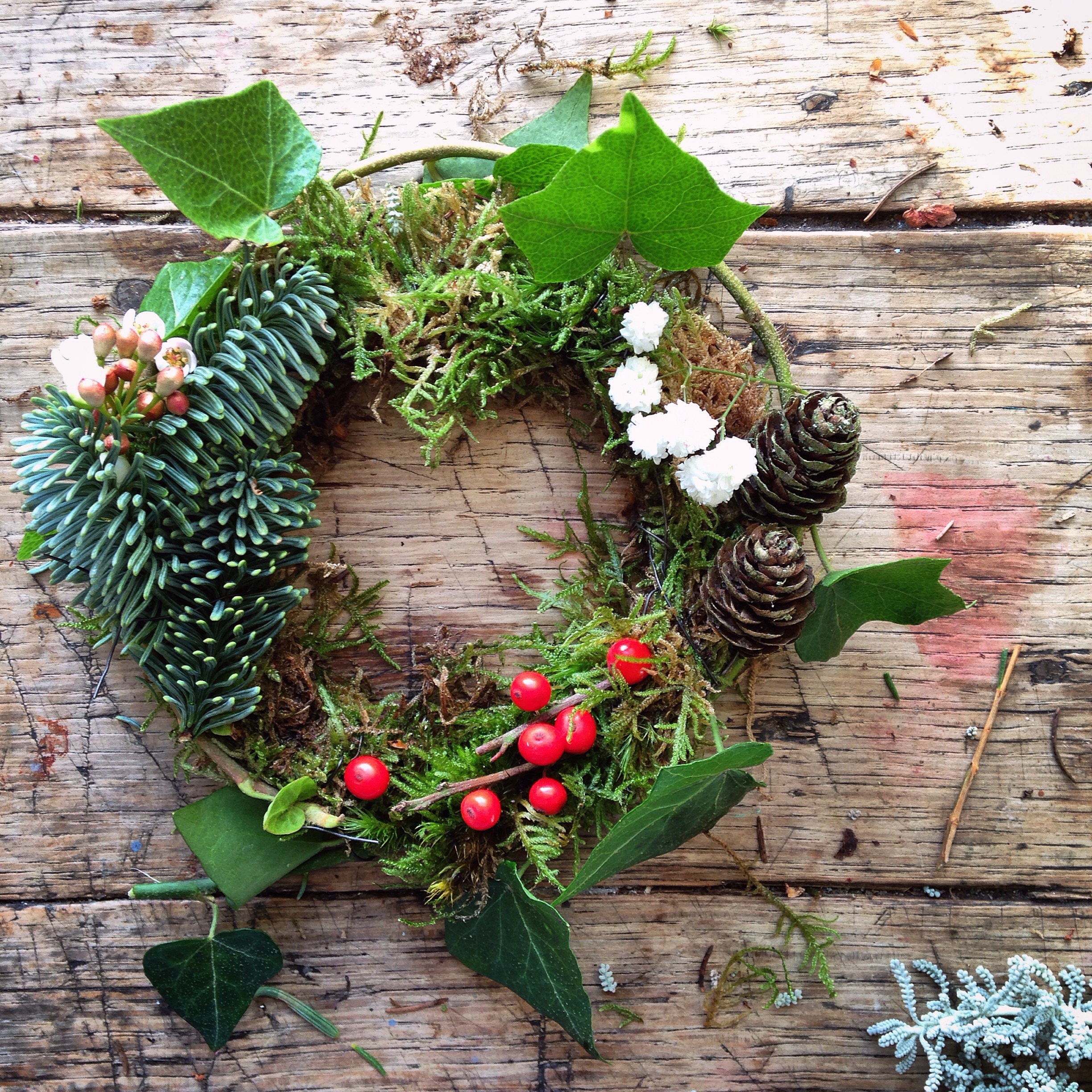 Christmas wreath ideas | 5FTINF Philippa Stanton