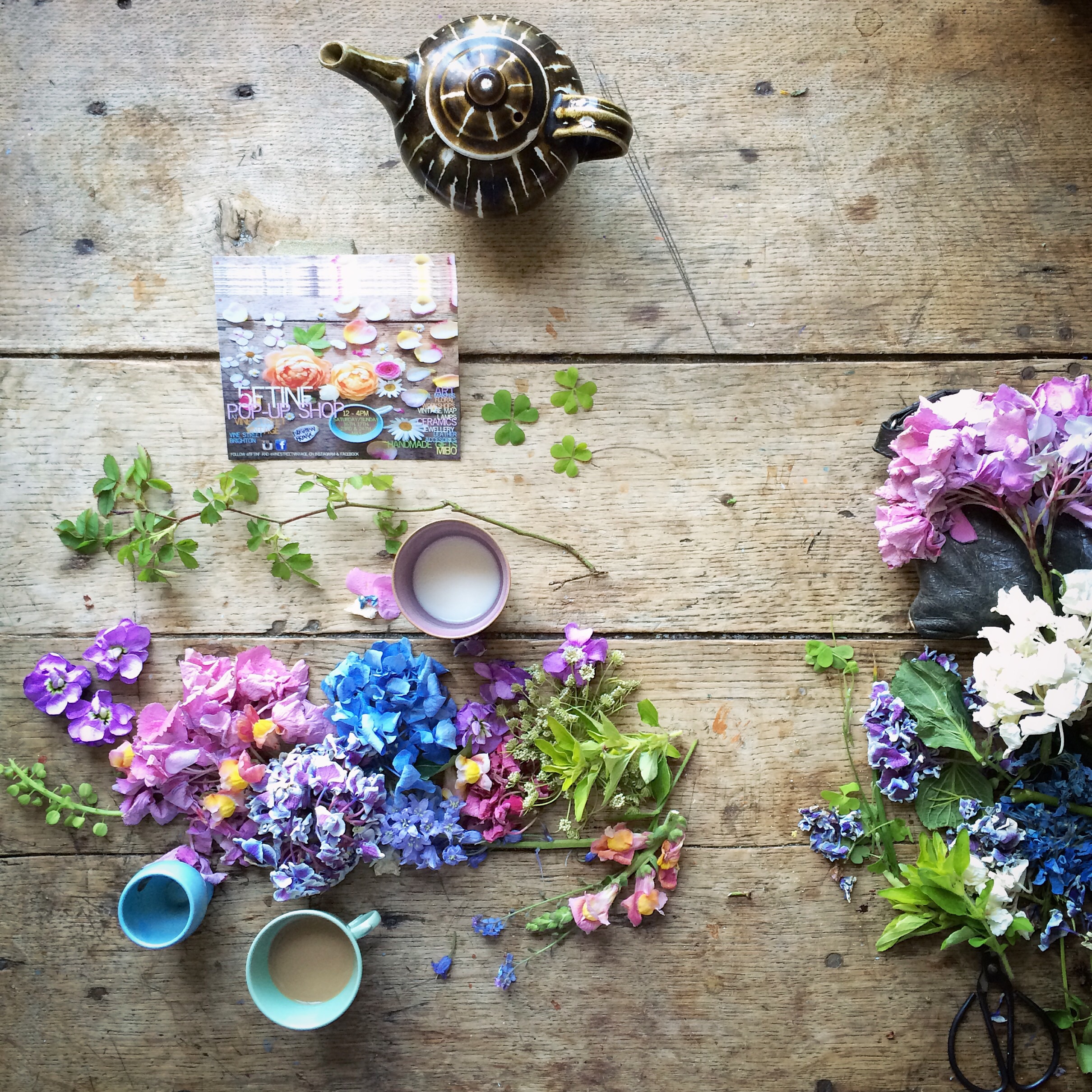 Flat lay photography | Philippa Stanton